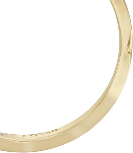 Miniatura 4 de Fossil Anillo de acero inoxidable chapado para mujer, Acero inoxidable