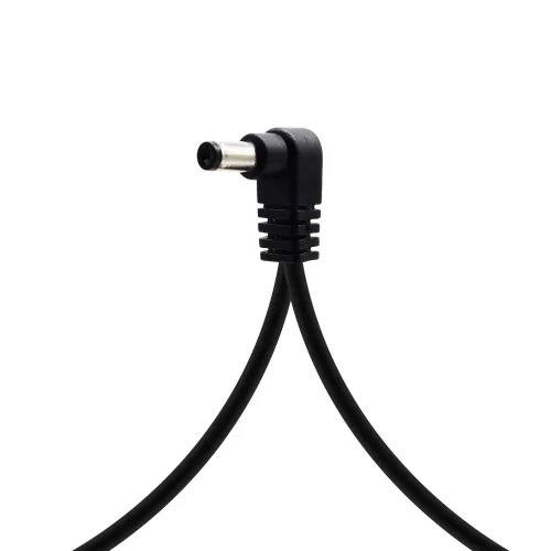 Miniatura 2 de SONICAKE Cable de cadena margarita de 5 vías de 9 V CC, enchufe de ángulo recto, cable de alimentación de cadena margarita para pedal de efectos