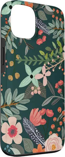Miniatura 3 de Funda con diseño floral botánico de jardín colorido para iPhone 13