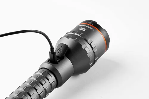 Miniatura 3 de NEBO DAVINCI - Linterna y cargador portátil Lúmenes muy altos, recargable, linterna de mano impermeable para camping y caza, banco de energía USB
