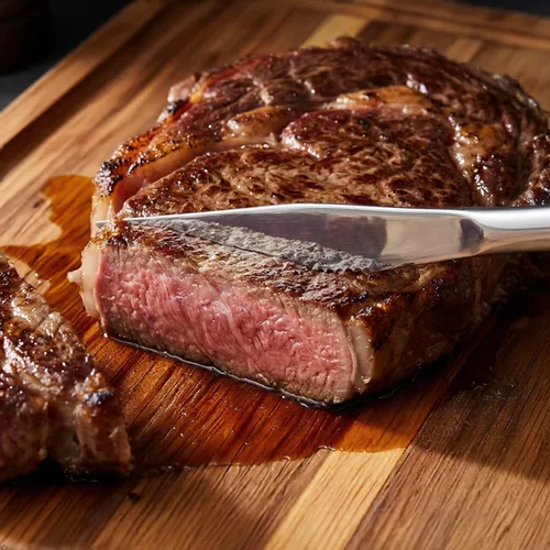 Miniatura 3 de Cuchillos para carne de 8 piezas, cuchillos de cocina de acero inoxidable