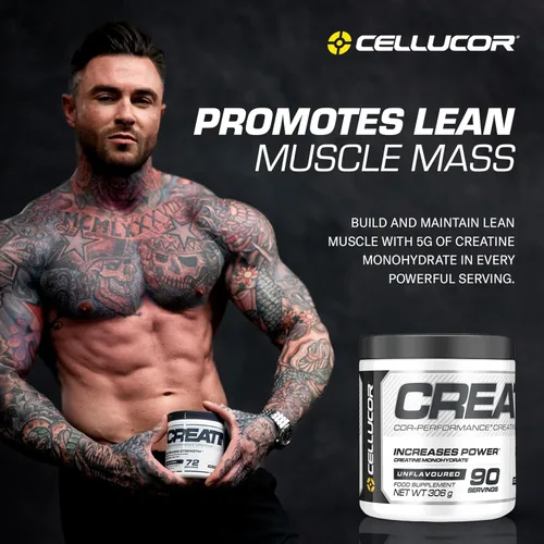 Miniatura 6 de Cellucor Original C4 - Paquete de creatina y preentrenamiento, sandía, 30 porciones + polvo de creatina Cor Performance, 72 porciones