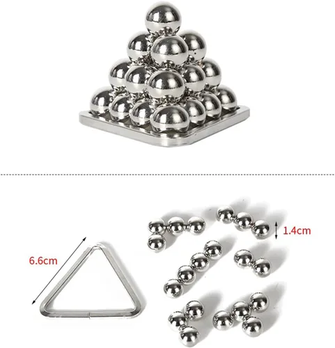 Miniatura 5 de 5 unids/set rompecabezas de metal rompecabezas conjuntos, 3D desbloqueo rompecabezas entrelazado, nudo de metal rompecabezas juegos mentales, regalo