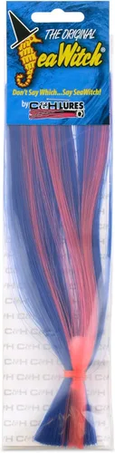 Miniatura 67 de C&H Lures Señuelos de Pesca Sea Witch - Originales Desde 1959, Faldas de Nylon Revelan Cabeza con Peso, 15 Colores, 8 Pesos de Cabeza, Señuelo