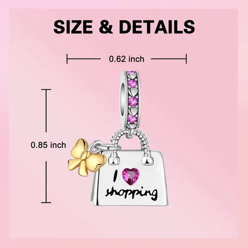 Miniatura 235 de Dije de girasol con diseño de estrella y luna y elefante para pulsera, collar de plata de ley 925, dijes de corazón de amor para mujer, regalo