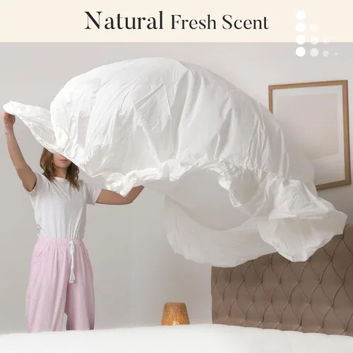 Miniatura 5 de Sábanas de detergente para ropa – Sábanas ecológicas para lavar la ropa, hipoalergénicas, libres y de aroma transparente, para hoteles, dormitorios