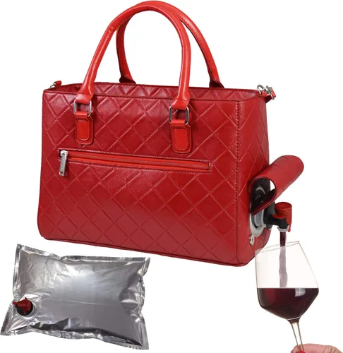 Miniatura 18 de Primeware – Bolsa aislante para bebidas con bolsa de 3 litros Almacenamiento térmico caliente y frío Dispensador portátil para vino, cócteles