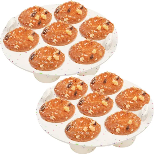 GOKCEN's Moldes de silicona para minisuflés de huevo [Paquete de 2] Accesorios para Instant Pot - Se adapta a olla a presión Instant Pot de 4.7,