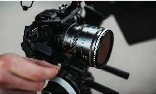 Miniatura 2 de Sirui Night Walker S35 Set de Lentes Cine de Enfoque Manual, 24mm, 35mm, 55mm, T1.2 Lente de Gran Apertura Montura M4/3 para BMPCC4K, GH5II, GH5S