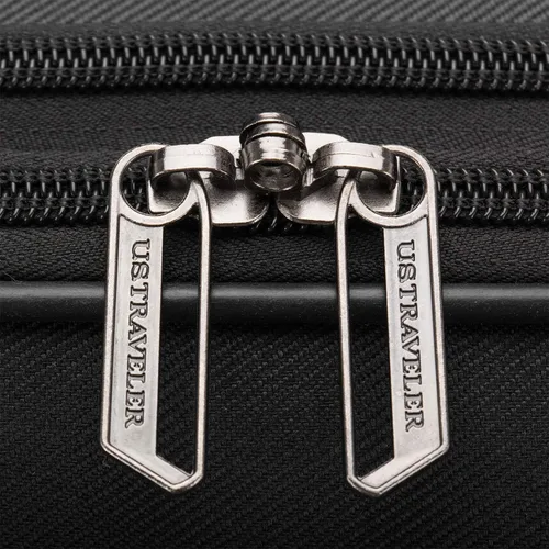 Miniatura 7 de U.S. Traveler Aviron Bay - Equipaje extensible con ruedas giratorias, Negro), US08125K23