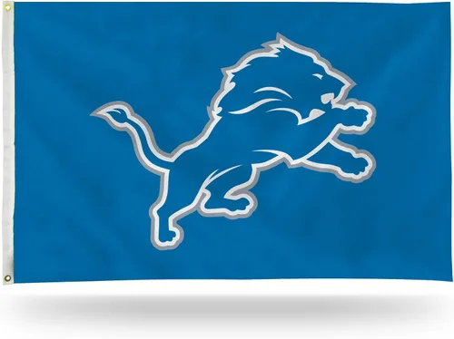 Miniatura 58 de NFL Rico Industries - Bandera estándar de 3 x 5 pies, de una cara, para interior o exterior, decoración del hogar