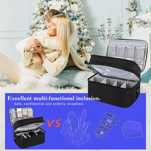 Miniatura 2 de Rsobl Bolsa de almacenamiento de juguetes para mujeres y hombres, bolsa de viaje, bolsa de viaje, bolsas de almacenamiento de juguetes
