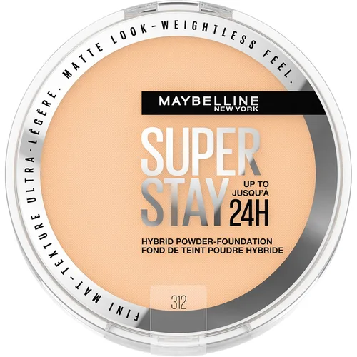 Miniatura 13 de Maybelline Super Stay Hasta 24HR Base en Polvo Híbrida, Maquillaje de Cobertura Media a Completa, Acabado Mate, 220, 1 Unidad SUPERSTAY POLVO 220