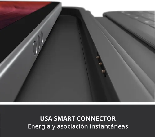 Miniatura 5 de Logitech Funda de teclado tipo folio resistente para iPad (10ª generación y A16) con conector inteligente y teclado duradero a prueba de derrames