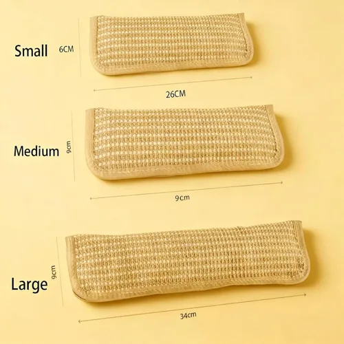 Miniatura 7 de Almohada Kicker con hierba gatera, juguete interactivo para masticar, almohada con hierba gatera, sisal suave, resistente a arañazos y mordeduras