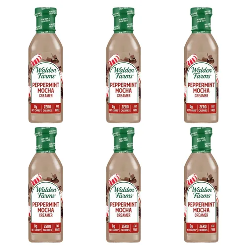 Miniatura 15 de Walden Farms Original Coffee Creamer – Cero calorías, sin grasa, sin azúcar, baja en carbohidratos, apta para dieta cetogénica, sin lácteos, vegana