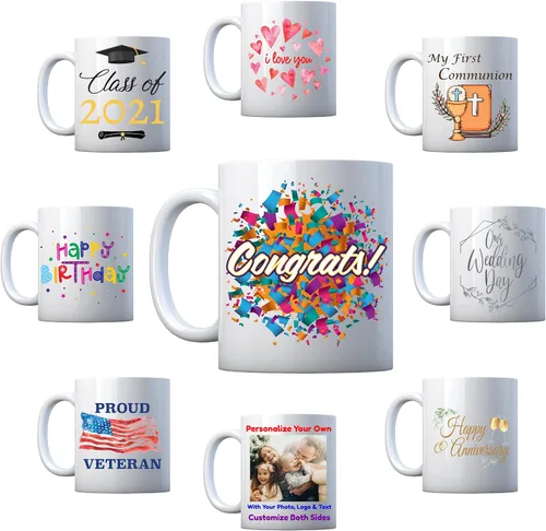 Miniatura 7 de PersonalizationStreet - First Communion - Tazas con fotos personalizadas, personaliza nuestros diseños o crea tu propia taza personalizada, añade