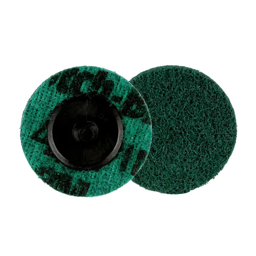 Miniatura 14 de Scotch-Brite Disco acondicionador de superficie de precisión, Roloc TR, mediano, cerámica, fibra no tejida, fácil cambio, 1 pulgada, 50