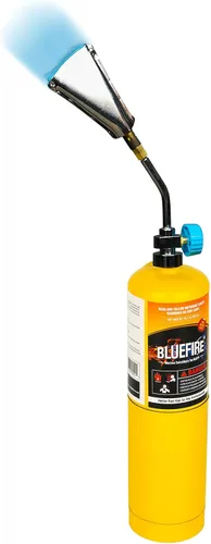 Miniatura 6 de BLUEFIRE Cabeza de Antorcha de Gas de Lápiz de Latón Sólido Profesional con Boquilla de Llama Kit de Mejora Todo en Uno con Paquete de Propósito