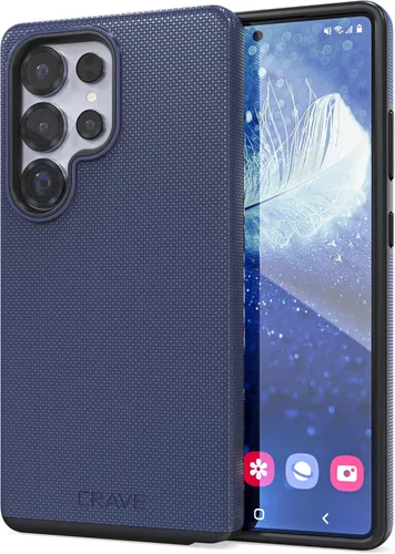 Miniatura 10 de Crave Funda para Galaxy S22 Ultra, funda de doble capa de protección a prueba de golpes para Samsung Galaxy S22 Ultra 5G (6.8 pulgadas) - Negro