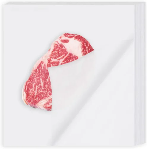 Hojas de papel de carnicero, hojas de carne sin cera, papel de carnicero para sublimación, hojas de papel de carnicero desechables de 12 x 12