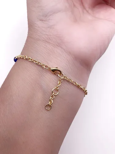 Miniatura 4 de Pulsera Rosario Pequeño Colgante Virgen de Guadalupe y Crucifijo