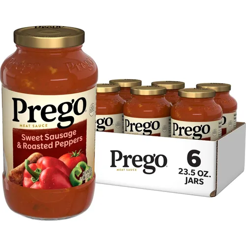 Miniatura 30 de Prego Tomate grueso con salsa de pasta de ajo y cebolla, tarro de 24 onzas
