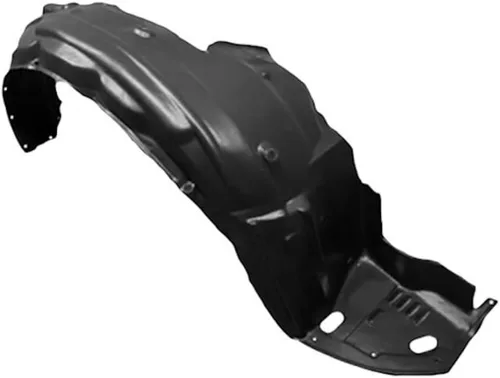 Para Honda Accord 2008 09 10 11 2012 Fender Liner lado del pasajero | Delantero | Interior | Certificado CAPA | Plástico | Reemplazo para HO1249127