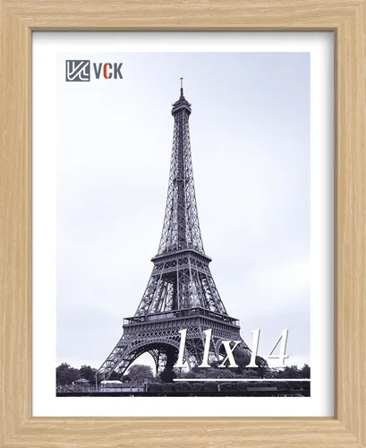 Miniatura 42 de VCK Portarretratos de madera negra de 5 x 7 pulgadas, para colgar en la pared, galería o mesa, 1 paquete