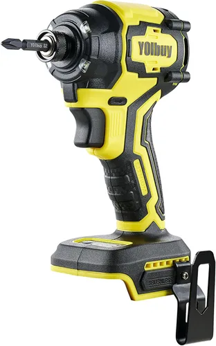 Miniatura 10 de YOIbuy Destornillador de Impacto Inalámbrico de 1/4 de Pulgada, Taladro de Impacto Compacto y Ligero, Compatible con Baterías Dewalt de 20V, Rojo