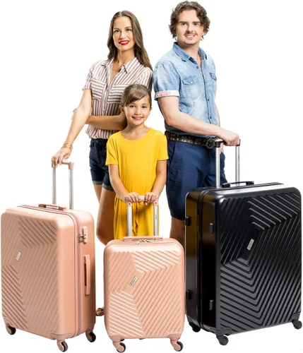Miniatura 7 de Flight Knight - Maleta rígida de 4 ruedas de plástico ABS para Lufthansa Air Canada disponible en 53 líneas aéreas