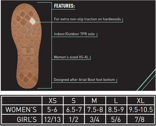 Miniatura 7 de ARIAT Pantuflas tipo botín Crius cálidas y cómodas para mujer con forro Sherpa