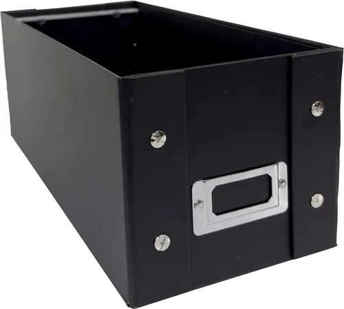 Miniatura 8 de CheckOutStore Caja de almacenamiento para CD Jewel Cases - Organiza y protege tu colección de música - Capacidad para 29 CD - Fácil montaje - Diseño