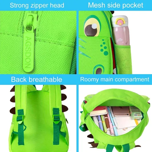 Miniatura 5 de Mochila infantil para niños y niñas, mochila para preescolar, jardín de infantes