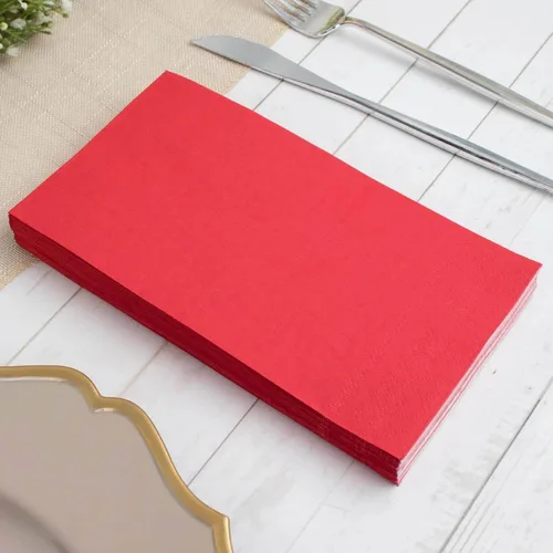 Miniatura 97 de Efavormart 50 Pack Servilletas de papel para fiestas de 2 capas suaves verde oliva con borde dorado de oro, servilletas para cenas, cócteles