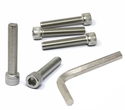 Miniatura 129 de iexcell 25 piezas M4 x 60/65/70/75/3.150 in paso de rosca 0.028 in acero inoxidable 304 cabeza hexagonal Tornillos Tornillos surtido Kit