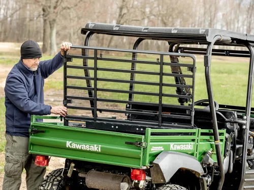 Miniatura 6 de SuperATV Parabrisas trasero compatible con Kawasaki Mule 4000, 4010 y 2010 Diesel: 2016+