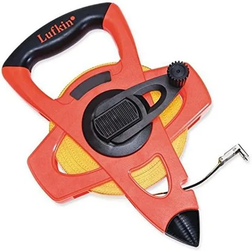 Miniatura 10 de Lufkin FE200D 1/2" x 200' Cinta métrica de ingeniero de fibra de vidrio Hi-Viz® naranja, 1