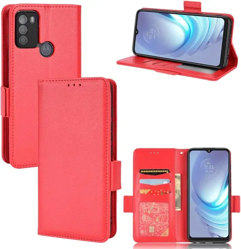 Miniatura 216 de Funda de piel sintética compatible con Motorola Moto E22 4G, funda de piel sintética compatible con Motorola Moto E22i 4G, color negro