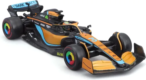 Miniatura 2 de Bburago 1:43 Carrera McLaren Racing MCL36 (2022) con # 4 Norris Driver