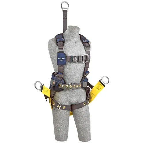 3M DBI-SALA ExoFit X300 Comfort Arnés de seguridad para escalada/suspensión de petróleo y gas 1113293, XL