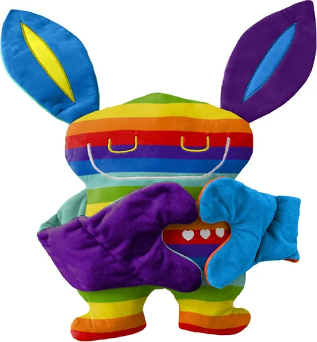 Miniatura 17 de Bumpas Buzzby - Animal de peluche con peso, lavable a máquina, abrazo realista, 3 años en adelante