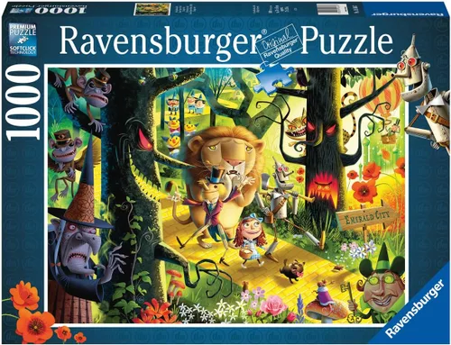 Miniatura 2 de Ravensburger Lions, Tigers & Bears, Oh My! Rompecabezas de 1000 piezas para adultos Tecnología única Softclick Imágenes vibrantes y sin