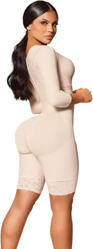 Miniatura 2 de Forma Tu Cuerpo, Faja Colombiana, Faja Pacifica Completo Bodyshaper con sujetador y 3 ganchos, recuperación poscirugía