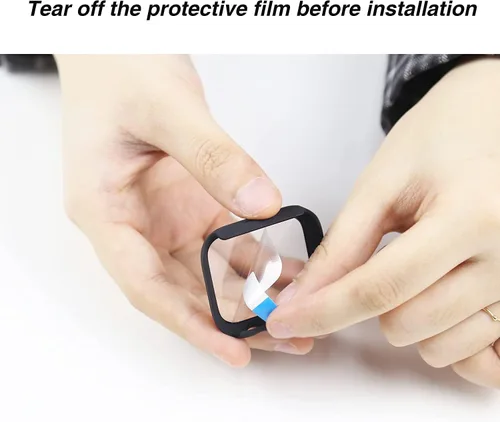 Miniatura 6 de Ailun Funda protectora de pantalla para Apple Watch Series 9, 8 y 7 [1.61 pulgadas], carcasa rígida ultrafina de policarbonato integrado con vidrio