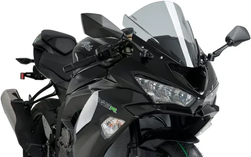 Miniatura 4 de Pantalla de carreras Puig 3177F para Kawasaki ZX-6R 19- C/gris oscuro