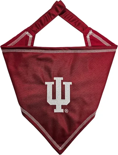 Miniatura 25 de NCAA Alabama Crimson Tide - Bandana con corbata, pequeña/mediana. Bandana para perro, babero para mascotas, gatos, perros, el mejor día del juego
