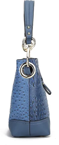 Miniatura 8 de Juego de bolso de hombro y cartera Hobo naranja por MKF Collection