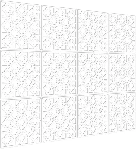 Kernorv Divisor de ambientes colgantes, paneles decorativos de pantalla hechos de PVC, paneles divisores de habitación, pantalla para comedor, cama,
