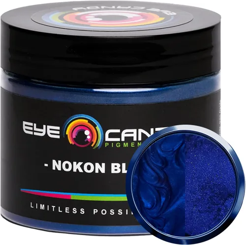 Pigmento en polvo de mica "Angel Blue" (1.76 oz o 50 gr) multiusos para manualidades y manualidades, aditivo | carpintería, epoxi, resina, bombas de